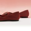 315adbfZ7jL.jpg Women's Flats Pointed Toe Flats for Women Designer Ballet Flats Leather Flats Shoes for Women Dressy Casual Work Office Party