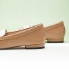 Penny Loafers for Women, Crocodile-Embossed Slip-ons Comfortable Dressy Formal Dress Square Toe Flats Loafer Shoes for Business