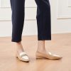 Penny Loafers for Women, Crocodile-Embossed Slip-ons Comfortable Dressy Formal Dress Square Toe Flats Loafer Shoes for Business