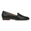 Willa Womens Sleek Leather Casual Slip On M Black Crinkle Nappa - 9 Wide