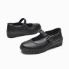Women s Mary Jane Flats, Breathable Comfort Round Toe Low Heel Slip-on Light Weight Walking Shoes