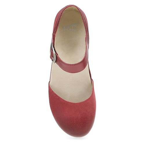 Mae Mary Jane for Women - Dual-Density Cork/EVA Midsole and Lightweight Rubber Outsole Provide Durable and Comfortable Ride on