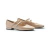 Luxury Mary Jane Ballet Flats: Adjustable Double Straps & Square Toe | Premium Comfort for Gallery Openings, Spring Brunches |