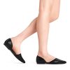 Women's Elegant Dressy Flats Shoes Pointed Toe Casual Comfort Slip on Walking Flats for Women