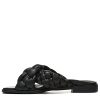 Women's Poppy Braided Vio-Motion Insole Slide Sandal- Supportive Dressy Flat Sandals That Includes an Orthotic Insole and