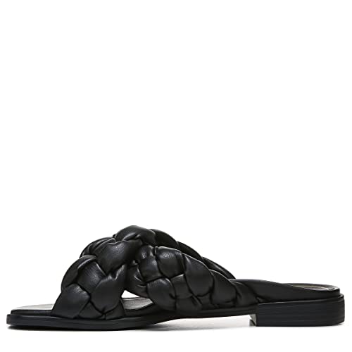 Women's Poppy Braided Vio-Motion Insole Slide Sandal- Supportive Dressy Flat Sandals That Includes an Orthotic Insole and