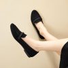 Women's Flats Shoes Ballet Flats Fashion Round Toe Comfortable Flats Dressy Slip on Loafers for Women