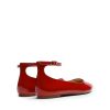 31k1ZJMor7L.jpg Women's Dressy Ballet Flats Shoes Round Toe Comfortable Ankle Strap Patent Ballerina Flats Shoes