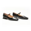 Women's Mary Jane Flats Adjustable Strap & Square Toe | Memory Foam Comfort | Perfect for Office, Weddings, Travel