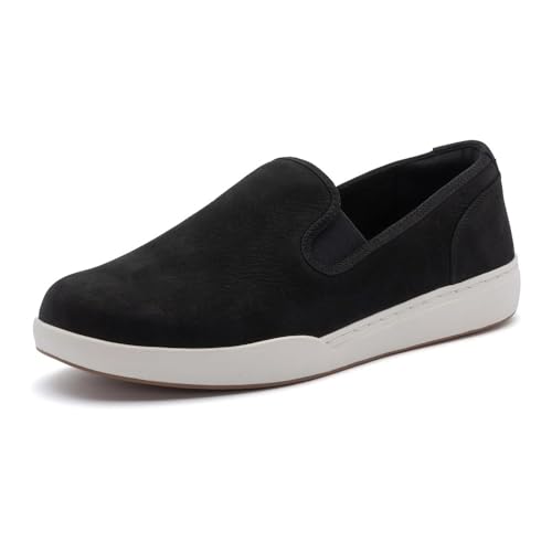 31qeFG-E73L.jpg Encore Slip On Sneakers for Women | Arch Support Sneakers for Women | Built-in Orthotic Insole