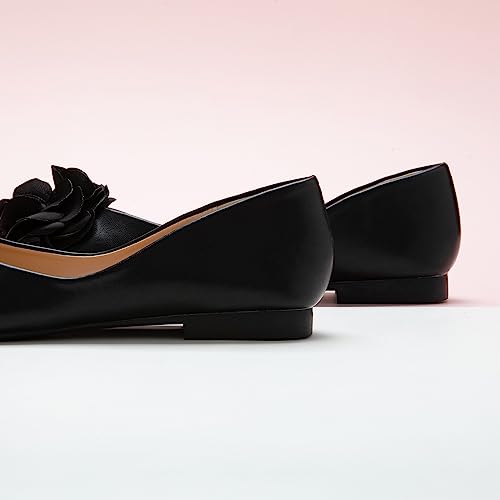 Ballet Flats for Women | Womens Flats Shoes | Square Toe Flats| Women's Flats | Slip On Dress Shoes | Flower Shoes