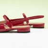 Women's Slingback Flats & Heels - Pointed Toe, Ankle Strap, Comfortable Leather Dress Shoes