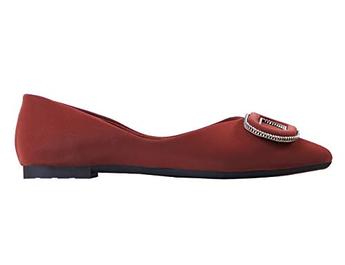 31zZ5lbX0nL.jpg Women's Flats Pointed Toe Flats for Women Designer Ballet Flats Leather Flats Shoes for Women Dressy Casual Work Office Party