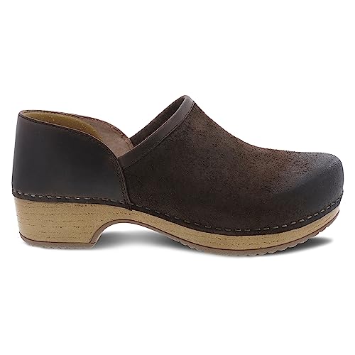 Brenna Slip On Clogs for Women – Memory Foam and Arch Support for All -Day Comfort and Support – Lightweight EVA Oustole for
