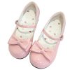 410rXcaESqL.jpg BEROBELLO Women's Lolita Shoes Cute Mary Jane Flats Bowknot Round Toe Party Dress Shoes