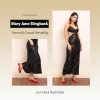 Women's Slingback Pumps | Round Toe Mary Jane Pumps | Low Heel Dress Shoes with Adjustable Ankle Strap