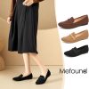 Women's Flats Shoes Ballet Flats Fashion Round Toe Comfortable Flats Dressy Slip on Loafers for Women