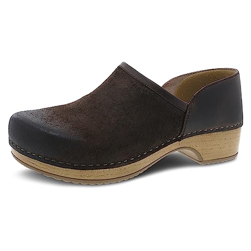 Brenna Slip On Clogs for Women – Memory Foam and Arch Support for All -Day Comfort and Support – Lightweight EVA Oustole for