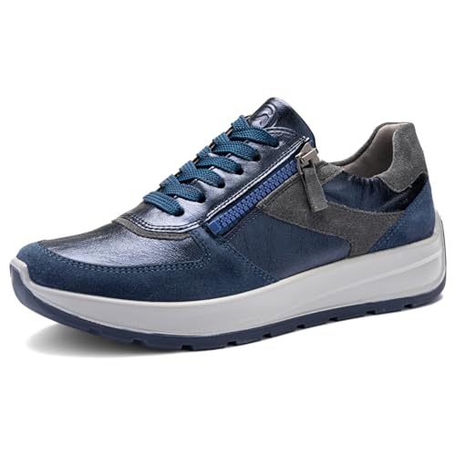 Women's New York Trainers, Sapphire Blue Graphite, 41 EU Weit