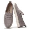 Genuine Leather Loafers for Women – Women's Fashion Sneakers for 2025, Non-Slip Work Shoes with Memory Foam Insole – Lightweight