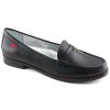 Womens Genuine Leather Comfort Slip on Penny Loafers