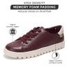 Tennis Shoes Womens Sneakers - Memory Foam Non Slip Fashion Ladies Shoes for Women Footwear - Lightweight Lace Up Comfortable