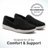 41C2xXCsLL.jpg Encore Slip On Sneakers for Women | Arch Support Sneakers for Women | Built-in Orthotic Insole