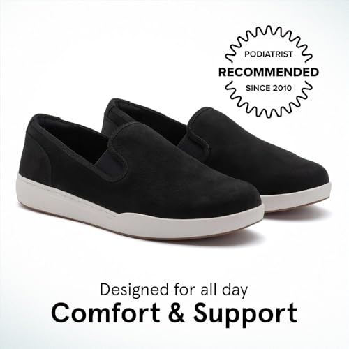 41C2xXCsLL.jpg Encore Slip On Sneakers for Women | Arch Support Sneakers for Women | Built-in Orthotic Insole