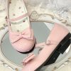 41CTuVRNpIL.jpg BEROBELLO Women's Lolita Shoes Cute Mary Jane Flats Bowknot Round Toe Party Dress Shoes