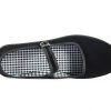41GNRH177uL.jpg Black Velvet Mary Jane Shoes for Women China Dance Flat Old Beijing Cloth Walking Shoes