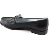 Womens Genuine Leather Comfort Slip on Penny Loafers