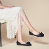 Ballet Flats for Women | Womens Flats Shoes | Square Toe Flats| Women's Flats | Slip On Dress Shoes | Flower Shoes