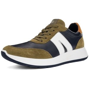 Men's Matteo Sneaker, Herb Blue White Cmel, 10 UK, Herb Blue White Cmel, 11