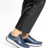 Women's New York Trainers, Sapphire Blue Graphite, 41 EU Weit