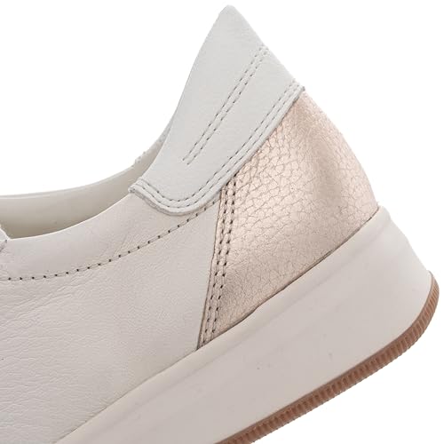 Women's Low-Top Sneakers, Sand Cream White, 10.5