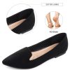 41b8Aap8IvL.jpg Women's Faux Suede Pointed Toe Ballets Flats Comfortable Soft Ballet Dressy Slip-on Walking Ballerina Shoes