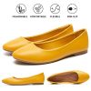 41g1WNqE4rL.jpg Women's Flats Shoes Ballet Flats Dress Shoes Comfortable PU Leather Slip on Shoes for Women