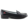 Womens Genuine Leather Comfort Slip on Penny Loafers