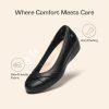 DREAM PAIRS Women's Ballet Flats Business Office Work Dress Shoes Comfortable Dressy Flats for Women