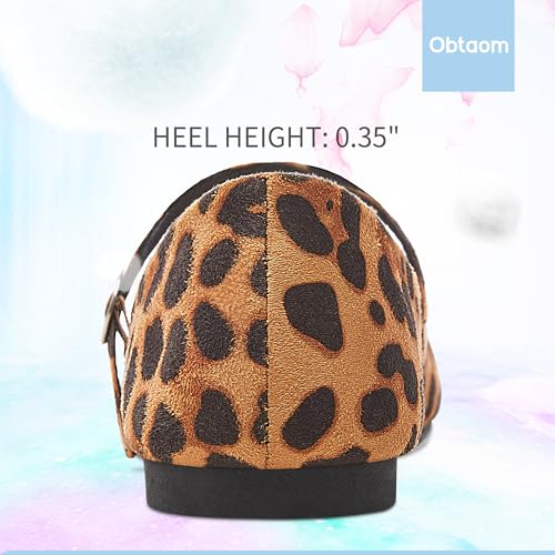 512i9T7DI4L.jpg Mary Jane Flat Shoes Round Toe Ballet Flats for Women Dressy Fabric Business Flats Comfortable Classic Strap Flats for Office
