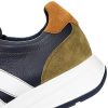 Men's Matteo Sneaker, Herb Blue White Cmel, 10 UK, Herb Blue White Cmel, 11