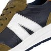 Men's Matteo Sneaker, Herb Blue White Cmel, 10 UK, Herb Blue White Cmel, 11