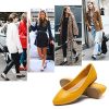 51TlP0wDmL.jpg Women's Flats Shoes Ballet Flats Dress Shoes Comfortable PU Leather Slip on Shoes for Women