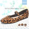 51y5rlj9bL.jpg Mary Jane Flat Shoes Round Toe Ballet Flats for Women Dressy Fabric Business Flats Comfortable Classic Strap Flats for Office